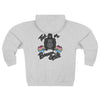 Thick as a Banana Split Unisex Zip Hoodie