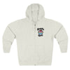 Thick as a Banana Split Unisex Zip Hoodie
