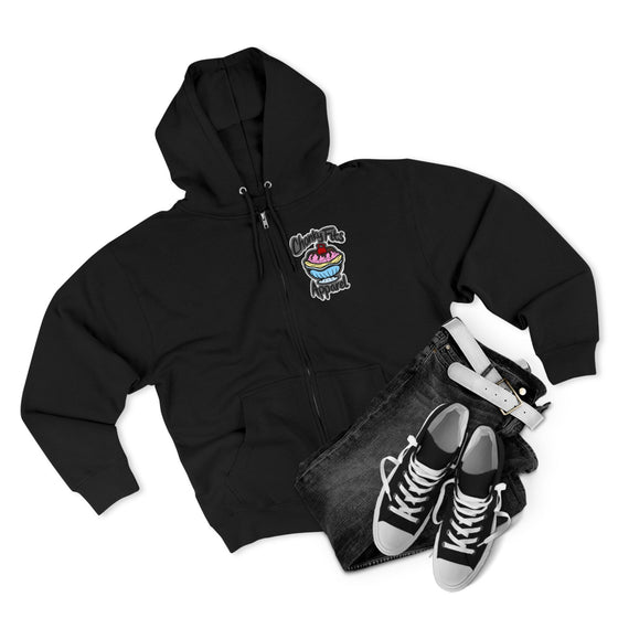 Thick as a Banana Split  Unisex Zip Hoodie