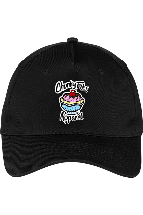Thick as a Banana Split Five-Panel Twill Cap