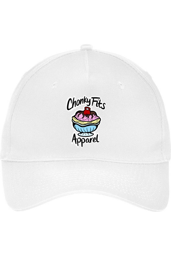Thick as a Banana Split Five-Panel Twill Cap