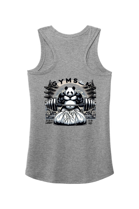 Gym Sum Women's Tri Blend Racerback Tank