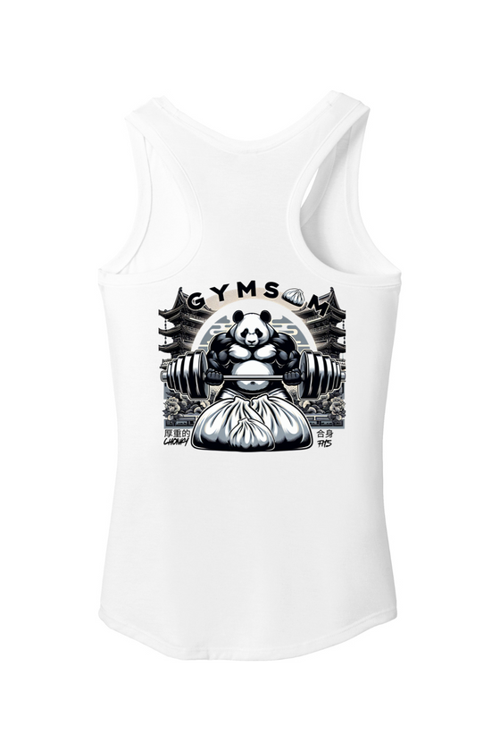 Gym Sum Women's Tri Blend Racerback Tank