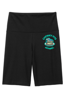  For Those Who Have Cake Women's Flex High-Waist Bike Short