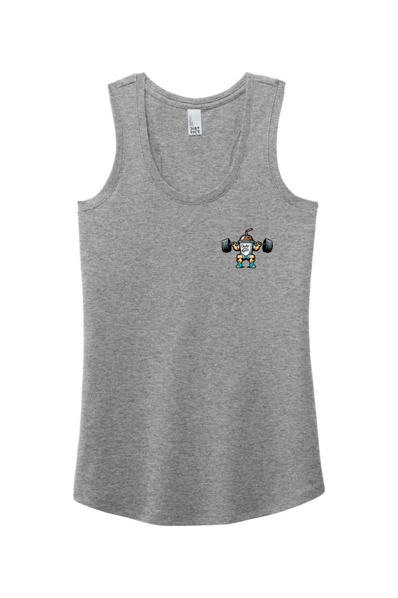 "My Protein Shakes" Women's Perfect Tri Racerback Tank