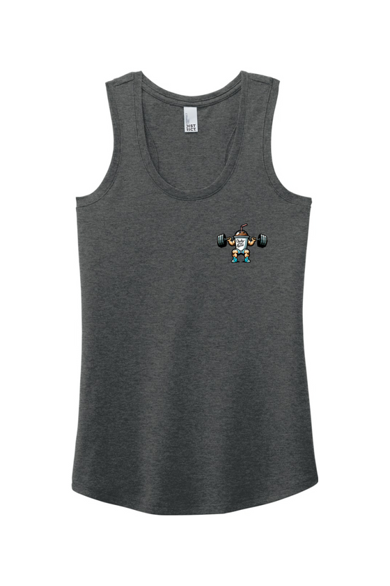 "My Protein Shakes" Women's Perfect Tri Racerback Tank