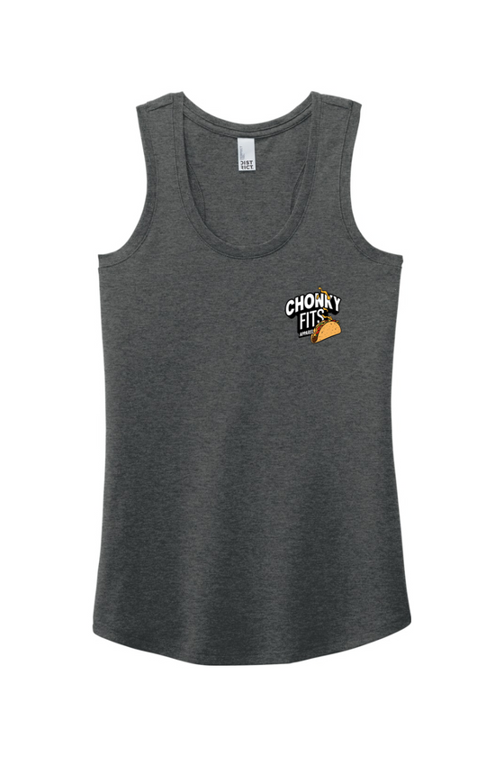 Tacos On My Mind Women's Perfect Tri Racerback Tank