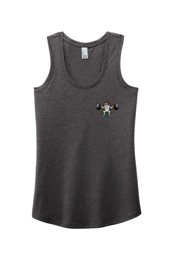 "My Protein Shakes" Women's Perfect Tri Racerback Tank